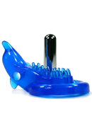 Xtreme Xtasy - Blue Dolphin Vibrating Cock Ring