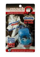 The Macho Erection Keeper Silicone Vibrating Cock Ring -...