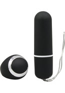 Power Mini Slim Bullet With Remote Ring - Black