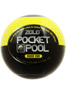 Zolo Pocket Pool Susie Cue Masturbator Sleeve - Yellow