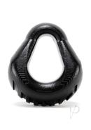 Oxballs Hung Padded Silicone Cock Ring 3in - Black
