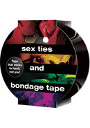 Sex, Ties And Bondage Tape - Black