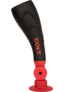 Colt Mighty Mouth Vibrating Stroker - Mouth - Black