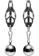 Master Series Deviant Monarch Weighted Nipple Clamps -...