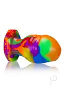Oxballs Honcho-2 Silicone Anal Plug - Rainbow
