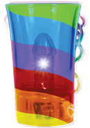 Light Up Rainbow Pecker Shot Glass