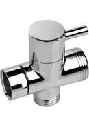 Cleanstream Diverter Switch Shower Valve - Silver