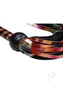 Strict Leather Rainbow Lambskin Flogger - Multicolor