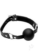 Strict Xl Silicone Gag Ball 2in - Black
