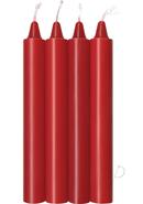 Make Me Melt Warm-drip Candles 4 Pack - Red Hot