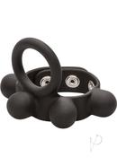 Silicone Medium Weighted C-ring Ball Stretcher Cock Ring -...