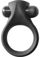 Maxx Gear Teaser Ring Silicone Vibrating Cock Ring - Black