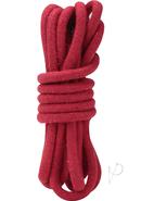 Lux Fetish Bondage Rope 10ft - Red