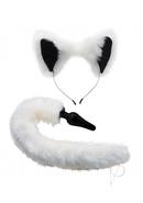 Tailz Fox Tail And Ears Set - White