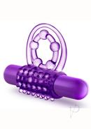Play With Me The Player Vibrating Double Strap Cock Ring -...