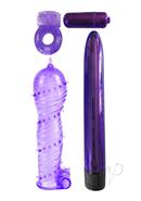 Classix Ultimate Pleasure Couple`s (4 Piece Kit) - Purple