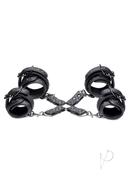 Master Series Concede Wrist And Ankle Restraint Set - Black