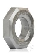 Oxballs Humpx Silicone Cock Ring - Silver