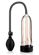 Mojo Zero Gravity Powerful Suction Penis Pump - Clear/black