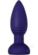 Smooshy Tooshy Rechargeable Silicone Anal Plug With Remote...
