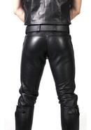 Prowler Red Leather Jeans 31in - Black