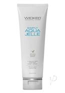 Wicked Simply Aqua Jelle Water Based Lubricant With Olive...
