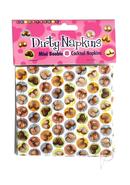 Candyprints Dirty Napkins Boob (8 Per Pack)