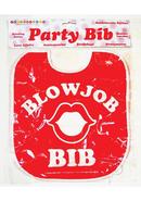 Candyprints Party Bib Blow Job - Red