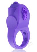 Primo Apex Silicone Vibrating Ring - Purple