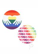 Peekaboo Pride Circles Pasties - Rainbow