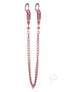 Ouch! Helix Nipple Clamps - Red