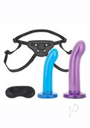 Lux Fetish Beginners Strap-on And Pegging Set 3 Piece -...