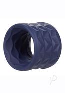Viceroy Reverse Endurance Ring Silicone Cock Ring - Blue