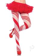 Leg Avenue Spandex Sheer Candy Striped Pantyhose - O/s -...