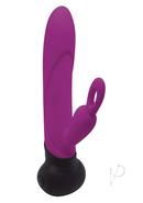 Mini Bonnie And Clyde Rechargeable Silicone Rabbit Vibrator...