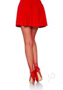 Leg Avenue Spandex Industrial Net Tights - O/s - Red