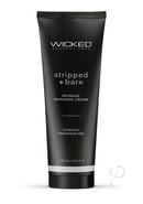 Wicked Sensual Massage Cream - Stripped And Bare