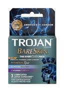 Trojan Bareskin Everythin Lubricated Latex Condoms Assorted...