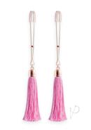 Bound Nipple Clamps T1 - Rose Gold/pink