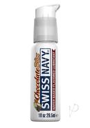 Swiss Navy Chocolate Bliss Flavored Lubricant 1oz/30ml