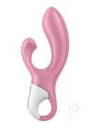 Satisfyer Air Pump Bunny 2 Rechargeable Silicone Vibrator -...