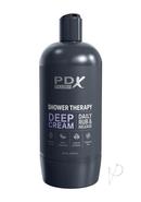 Pdx Plus Shower Therapy Deep Cream Discreet Stroker -...