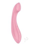 Satisfyer G-force Rechargeable Silicone Vibrator - Pink