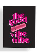 Naughtyvibes Good Vibe Tribe Greeting Card