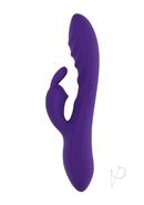 Wavy Rabbit Rechargeable Silicone Dual Motor Vibrator -...