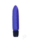 Pearl Shine Bumpy Vibrator 5in - Purple
